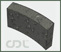 Radius core drill bit