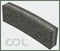 L40 Radius sandwich segment